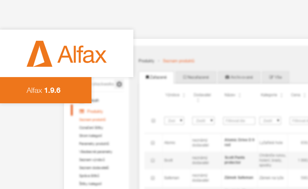 Vývojový deníček – Alfax 1.9.6